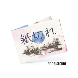 Paprcuts-Geldb&ouml;rse RFID - Watercolor City