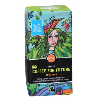 COFFEE FOR FUTURE Vak 500g kbA, KLIMAKAFFEE