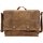 Laptoptasche 15 Zoll LOOP Antique braun, Rindsleder