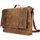 Laptoptasche 15 Zoll LOOP Antique braun, Rindsleder