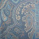 Schal PAISLEY silbergrau 165x35cm, Seide