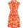 Retro Kleid, tropics tangerine