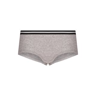 Hot-Pants low-cut, FT,Gots grau-mel. 40