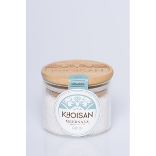KHOISAN Meersalz grob 100g, Glas
