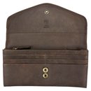 Brieftasche CURVED Stonewash braun RFID, Rindsleder
