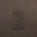 Brieftasche CURVED Stonewash braun RFID, Rindsleder
