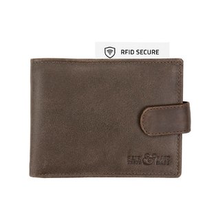 Borse SPORTY 13x10cm Stonewash RFID, Rindsleder