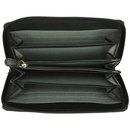 Brieftasche ZIPPER My ECOfriend tiefschwarz, Rindsleder