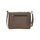 Handtasche CURVED S Stonewash braun, Rindsleder
