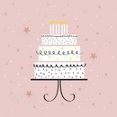 Servietten 3 lagig - Cake