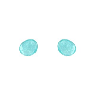 Ohrstecker MINI aqua, Capiz