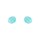 Ohrstecker MINI aqua, Capiz