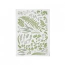 Geschirrtuch - Green leaves