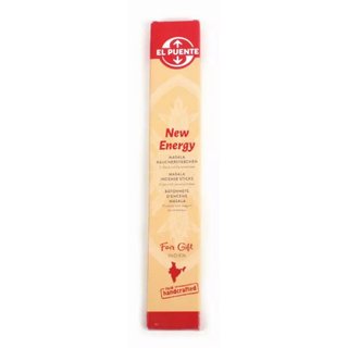 Masala-R&auml;ucherst&auml;bchen "New energy", Komposition nat&uuml;rlicher Aromen aus Orange, Zitrone