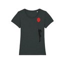 Broschenshirt - M&auml;dchen mit Luftballon