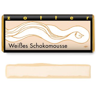 Weises Schokomousse