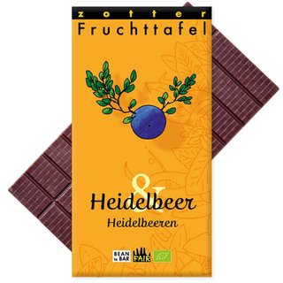 Frucht Tafel Heidelbeer &amp; Heidelbeeren