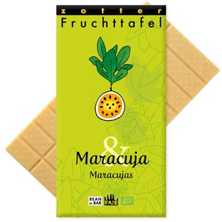 Frucht Tafel Maracuja &amp; Maracujas