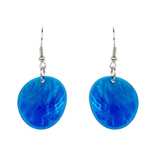 Ohrhanger ONE saphirblau, Capiz