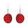 Ohrhanger ONE rubinrot, Capiz