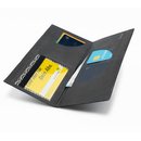 Paprcuts-Portemonnaie XL - Just Black Silver