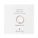 Sparkle LABRADORITE Silver Ring S/M