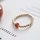 Sparkle CARNELIAN Ring vergoldet S/M