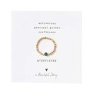 Sparkle AVENTURINE Ring vergoldet M/L