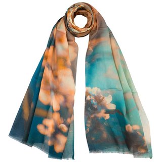 Schal 180x70cm Herbstmorgen, Modal-Baumwolle