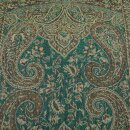 Schal PAISLEY forest 160x35cm Wolle