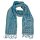Schal PAISLEY blau 160x35cm Wolle