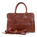 Handtasche MARIKE Tumbled kastanie, Rindsleder