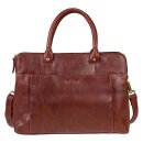 Handtasche MARIKE Tumbled kastanie, Rindsleder