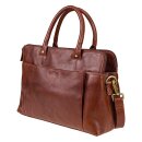 Handtasche MARIKE Tumbled kastanie, Rindsleder