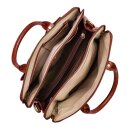 Handtasche MARIKE Tumbled kastanie, Rindsleder