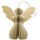 Baumschmuck Falt-Engel 7cm kiesel-gold