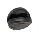 Pouch MOON My ECOfriend tiefschwarz, Rindsleder