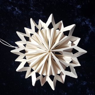 Christbaumschmuck Eisstern