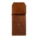 Borse/ Smartphoneetui My ECOfriend braun pull-up, Rindslede