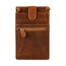 Borse/ Smartphoneetui My ECOfriend braun pull-up, Rindslede