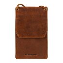 Borse/ Smartphoneetui My ECOfriend braun pull-up, Rindslede