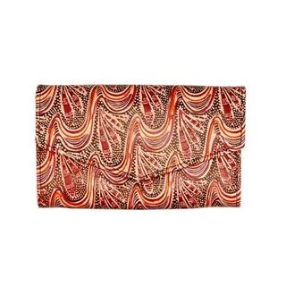 B&ouml;rse Envelope FLEUR Ziegenleder