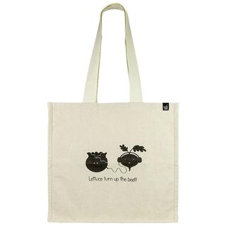 Einkaufstasche TURN UP THE BEET Canvasstoff