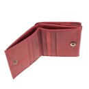Borse Vintage-VIENNA 9x10cm rot, Rindsleder