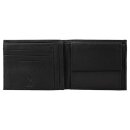 Borse Nappa-PAUL 12x9,5cm RFID secure schwarz, Rindsleder