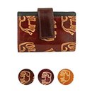 Borse Mini 7x10cm ELEFANT Ziegenleder