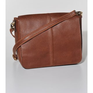 KURIERTASCHE  braun, &Ouml;koleder, 32x11xH26cm