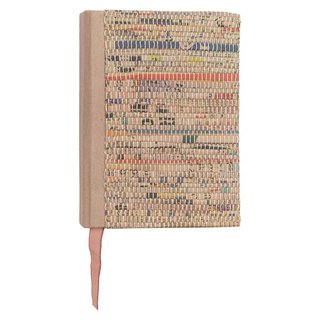 Notizbuch S WEAVE lilac, Recyclingpapier