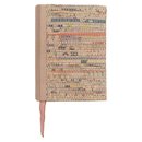 Notizbuch S WEAVE lilac, Recyclingpapier