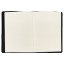 Notizbuch 22x16cm MUSA Schwarz, Upcycling